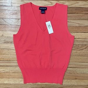 ANN TAYLOR Coral Tank